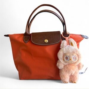 Longchamp LE Pliage S Tote in Brick (Orange)